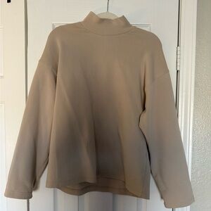 Zara Cream Turtleneck | M